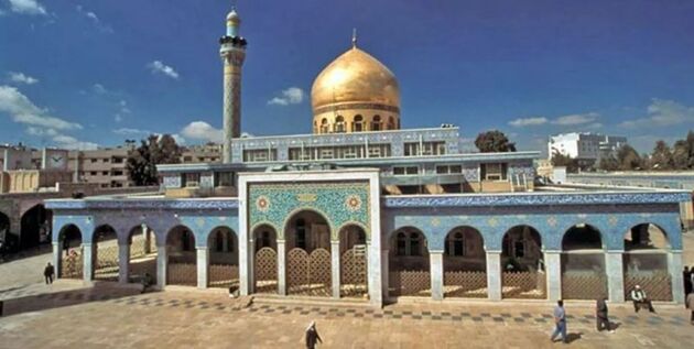 مسقف سازی ۱۶۰۰ متر از صحن حرم حضرت زینب (س) برای رفاه زائران