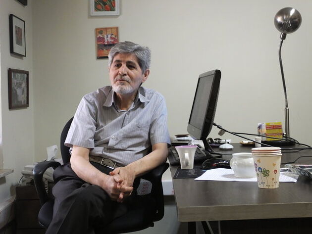کارگاه قاضی‌زاده در نمایشگاه مطبوعات