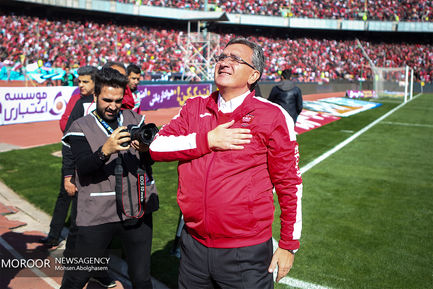 حاشیه دیدار تیم های استقلال تهران و پرسپولیس