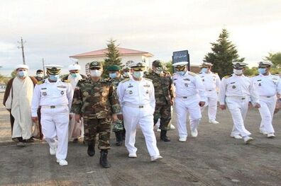 سرلشکر موسوی از پایگاه دریایی غرب خزر در آستارا بازدید کرد