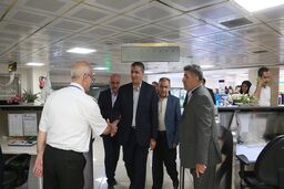 بازدید وزیر راه از ترمینال‌های یک و دو فرودگاه مهرآباد 