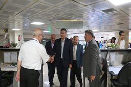 بازدید وزیر راه از ترمینال‌های یک و دو فرودگاه مهرآباد 