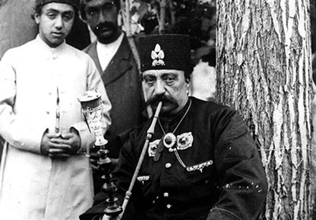 عکس سلفی ناصرالدین شاه به نمایش در می‌آید