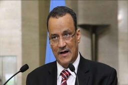 ولد الشیخ از محل بمباران فاجعه آمیز صنعا بازدید کرد