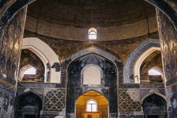 عکس/ مسجد کبود شاهکاری از هنر و معماری