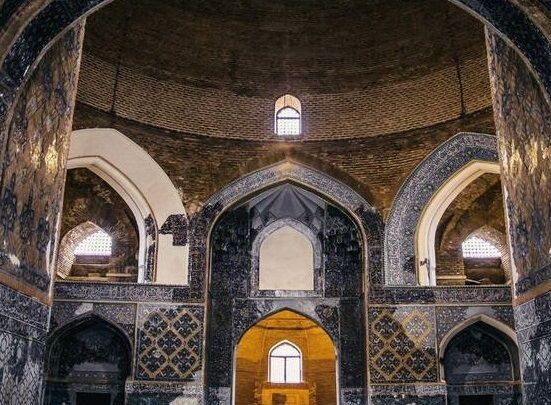 عکس/ مسجد کبود شاهکاری از هنر و معماری