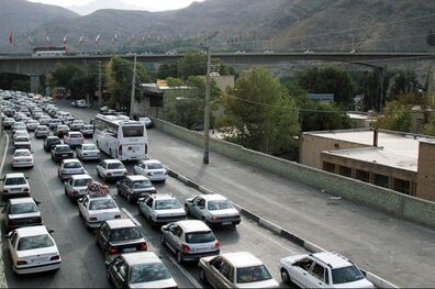 محورهای مسدود اعلام شد/ ترافیک نیمه سنگین باند جنوبی تهران- کرج
