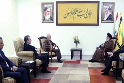 خرازی با سید حسن نصرالله دیدار کرد