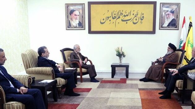 خرازی با سید حسن نصرالله دیدار کرد