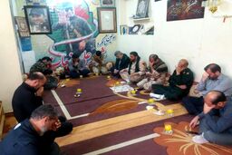دیدار مسئولان مازندران با خانواده شهدای مدافع حرم در راهیان نور