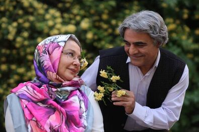 الهام طهوری مقابل دوربین روزگار جوانی رفت