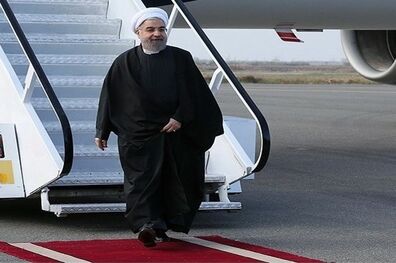 روحانی وارد تهران شد