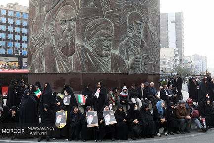 راهپیمایی مردمی حمایت از اقتدار و امنیت در تهران