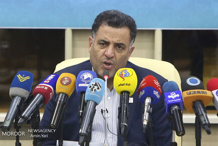 نشست خبری رییس جمعیت هلال احمر