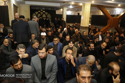 مراسم ختم برادر محمود احمدی نژاد