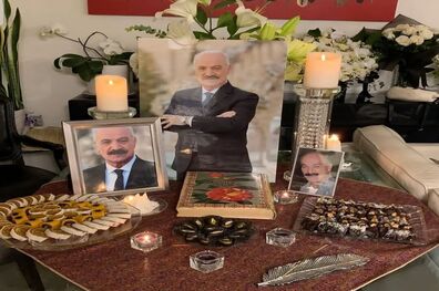 حال و هوای غم‌انگیز خانه سعید راد +عکس
