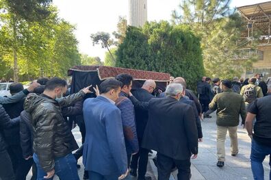 مراسم وداع و تشییع پیکر مرحوم «عماد افروغ» برگزار شد