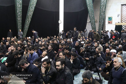 اجتماع دانشجویان دانشگاه تهران در پی شهادت سردار سلیمانی