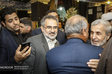 مراسم ختم برادر محمود احمدی نژاد