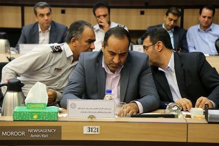 جلسه شورای مدیریت بحران شهر تهران