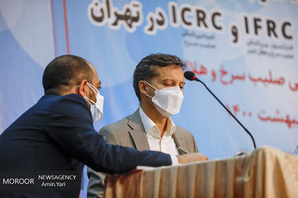 نشست خبری رییس هلال احمر