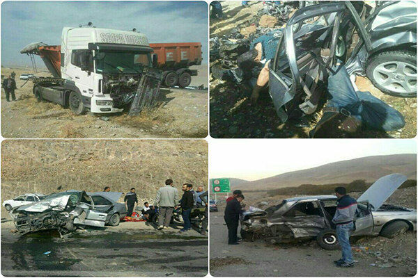 حادثه رانندگی در ایلام 6 مجروح برجای گذاشت