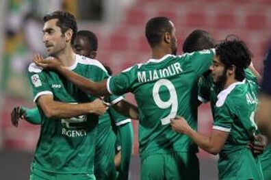 جباری و پولادی در ترکیب الاهلی و الشحانیه