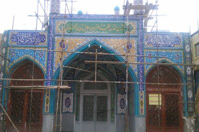 اتمام عملیات بازسازی امامزاده سید جلال‌الدین مهدی(ع) نطنز