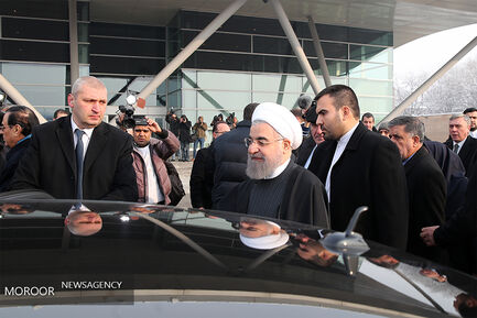 رییس جمهوری وارد ایروان شد