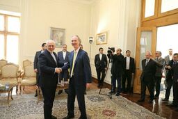 پترسن با ظریف دیدار کرد