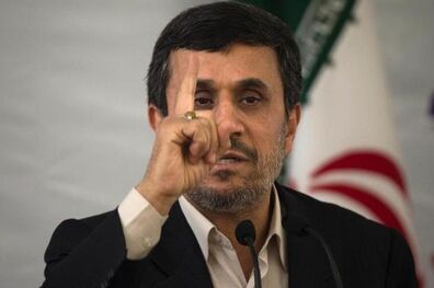 رونمایی از دسته گل جدید احمدی نژاد در پاستور