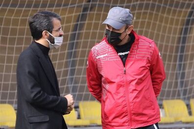 جلسه گل‌محمدی در باشگاه پرسپولیس