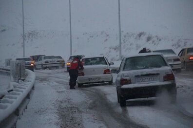 آخرین وضعیت جوی جاده های کشور در ۲۹ دی