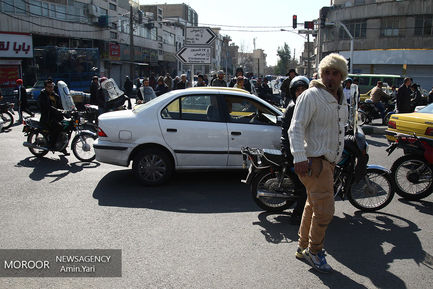 بازسازی صحنه جرم متهم تخریب اموال شهروندان
