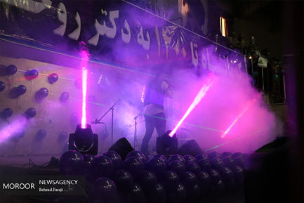 جشن پیروزی هواداران حسن روحانی در کرمانشاه