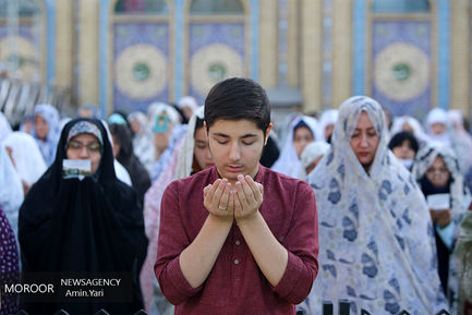 نماز عید سعید فطر در امامزاده صالح (ع) تجریش