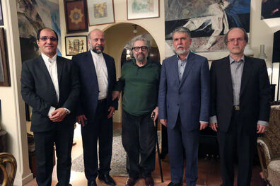 وزیر فرهنگ و ارشاد اسلامی به دیدار مسعود کیمیایی رفت