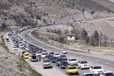 جاده چالوس جمعه یک طرفه می‌شود