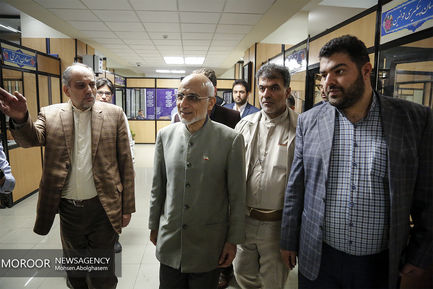 بازدید مسئولین از ستاد انتخابات کشور