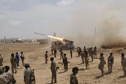 حمله ارتش یمن به مواضع سعودی ها در استان حجه