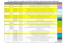 لیست قیمت‌های جدید ایران خودرو/ ١١ محصول ایران‌خودرو هم گران شد