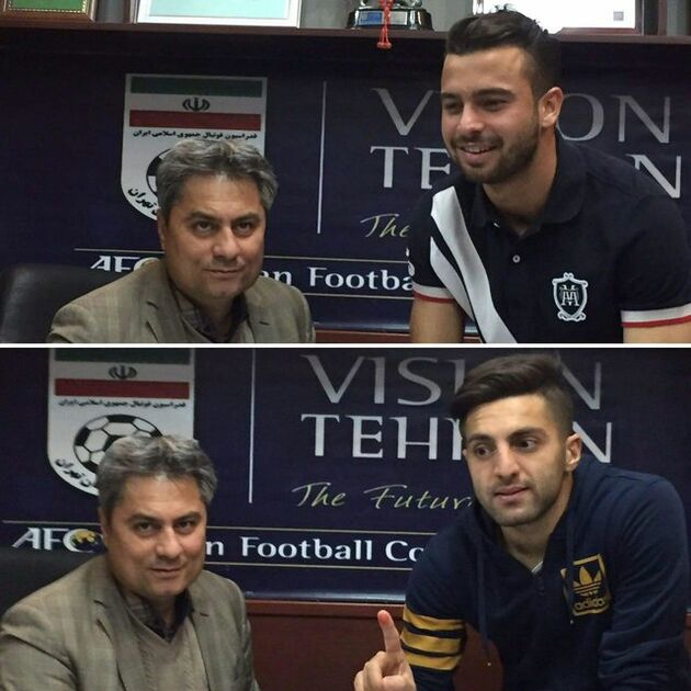 قرارداد رفیعی و نریمان جهان با پرسپولیس ثبت شد