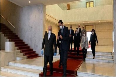 دیدار و رایزنی وزیر امور خارجه کشورمان با بشار اسد