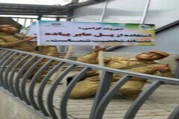 فرهنگسازی استفاده از پل های عابر پیاده
