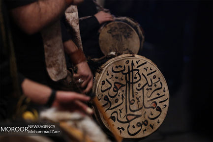 مراسم عزاداری شب عاشورای حسینی در هییت هنر