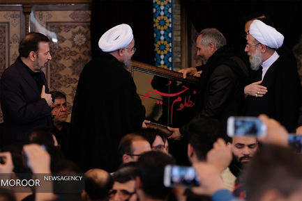 مراسم عزاداری روز عاشورا در حرم شاه عبدالعظیم 