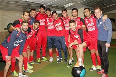 تمرین پرسپولیس تحت تاثیر قهرمانی زودهنگام