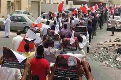 مردم بحرین علیه رژیم آل‌خلیفه تظاهرات گسترده برپا کردند