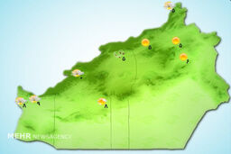آسمان استان سمنان نیمه ابری است/ احتمال بارش تا جمعه