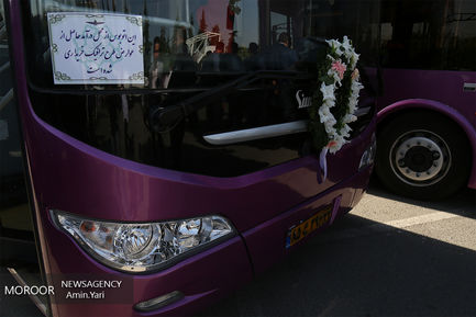بهره برداری از ناوگان جدید اتوبوس و مینی بوس شهر تهران
